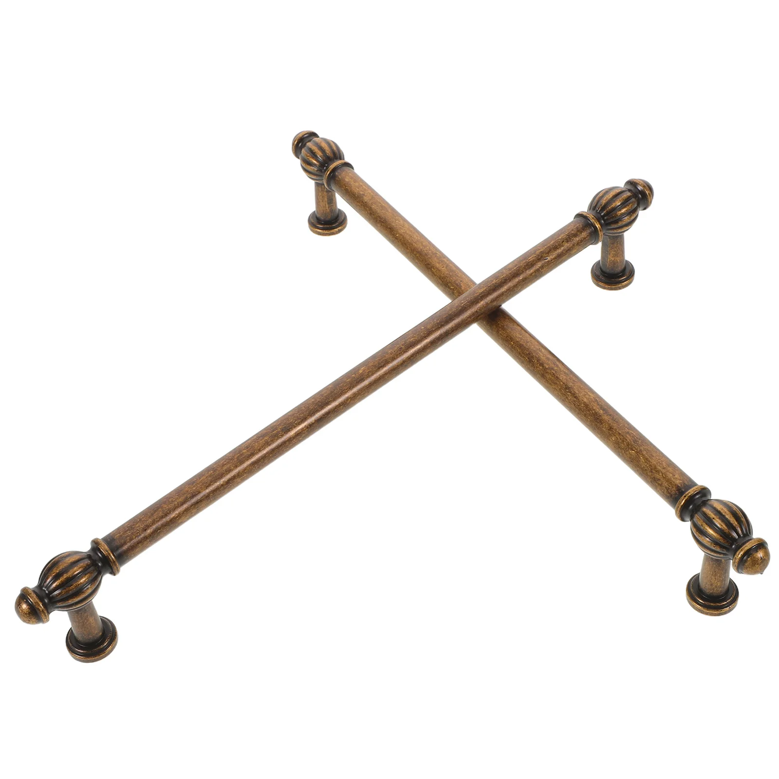 

2Pcs Elegant French Vintage Cabinet Handles Durable Zinc Alloy Drawer Pulls for New Chinese Style Furniture Decor