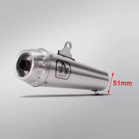 51mm 60mm Motorcycle Exhaust ARROW Muffler Logo Pipe For Yamaha Honda Kawasaki Z800 Z900 R1 R3 R6 CBR600 NC700 S1000RR CBR1000