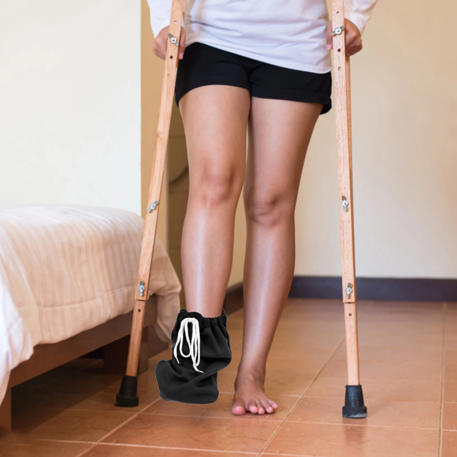 

Гипсовый чехол для носков для кормления ног, теплый чехол для ног для пациентов, прикованный к постели, мягкий хлопковый бандаж для боли в лодыжке, защита от травм