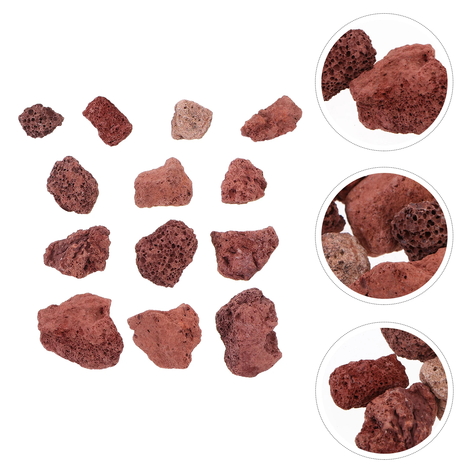 

Lava Stone Particles for Aquarium Filter Fish Tank Decor Habitat Enhancement Safe Fresh Salt Water Camping Hiking