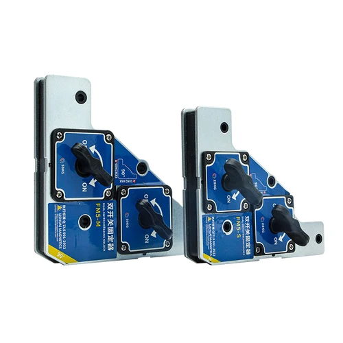 Imagen 1 del producto Soporte magnético de doble interruptor Lishuai/imán de soldadura de encendido y apagado para sujeción y fabricación