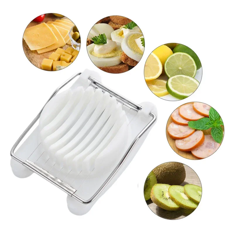 

Steel Egg Slicer Various Egg Cutting Convenient And Practical Quick And Easy Cleaning Household Kitchen Tools