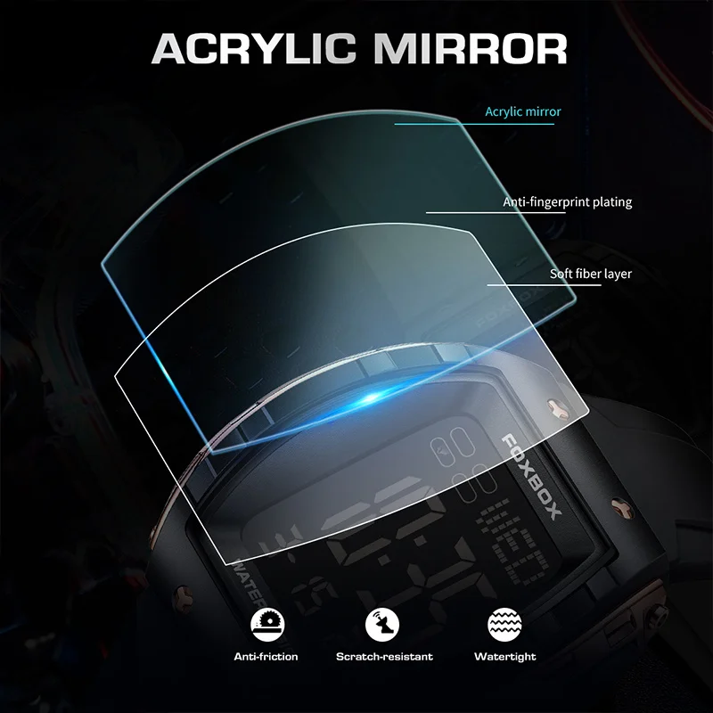 LIGE رجل جديد ساعة عسكرية رياضية التقويم الساعات الرقمية موضة LED مضيئة مقاوم للماء كرونوغراف الساعات الإلكترونية الرجال