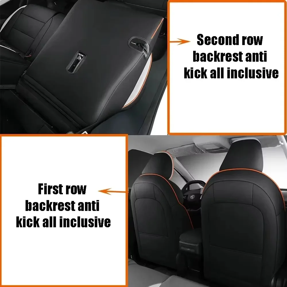 For BYD Seal U Sealion 6 Song Plus EV/DM-i 2023-2026 Car Seat Covers, Full Covered with Front and Rear Full Set Seat Cushions