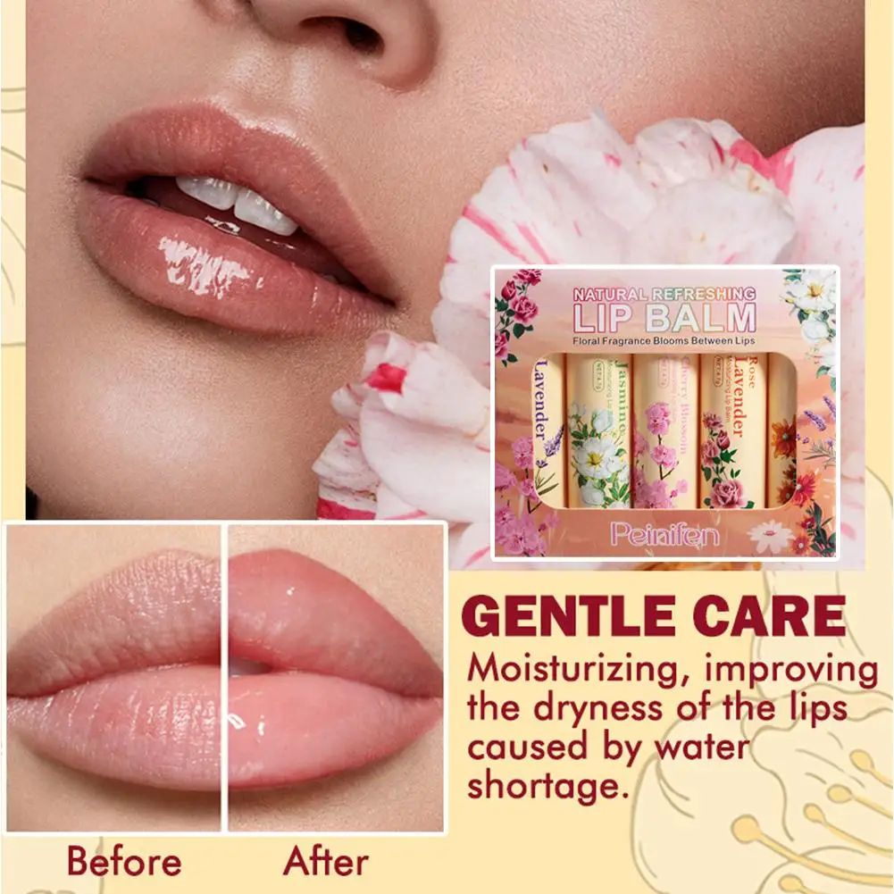 بلسم شفاه جديد مرطب مضاد للتجفيف والتشقق، إزالة الشفاه الميتة دودو ترطيب وبشرة الشفاه، بلسم متغير اللون S V6D0 #1