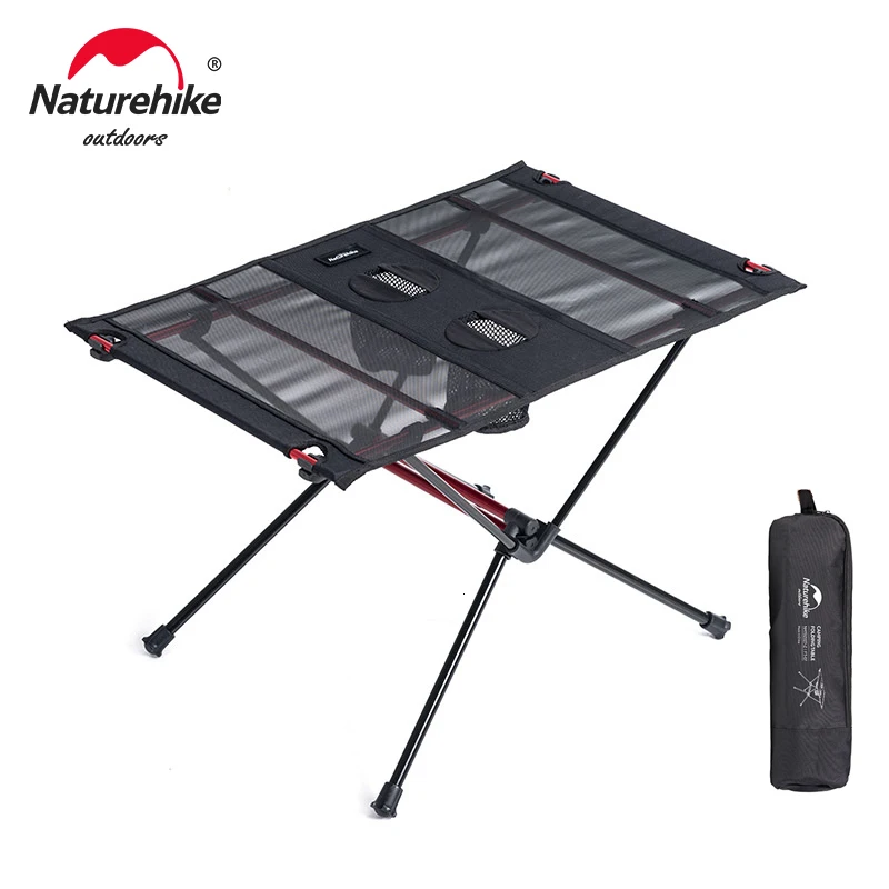 Naturehike Camping Table Folding Table Lightweight Portable Tourist Table Outdoor Foldable Picnic Table Beach Fishing Tables