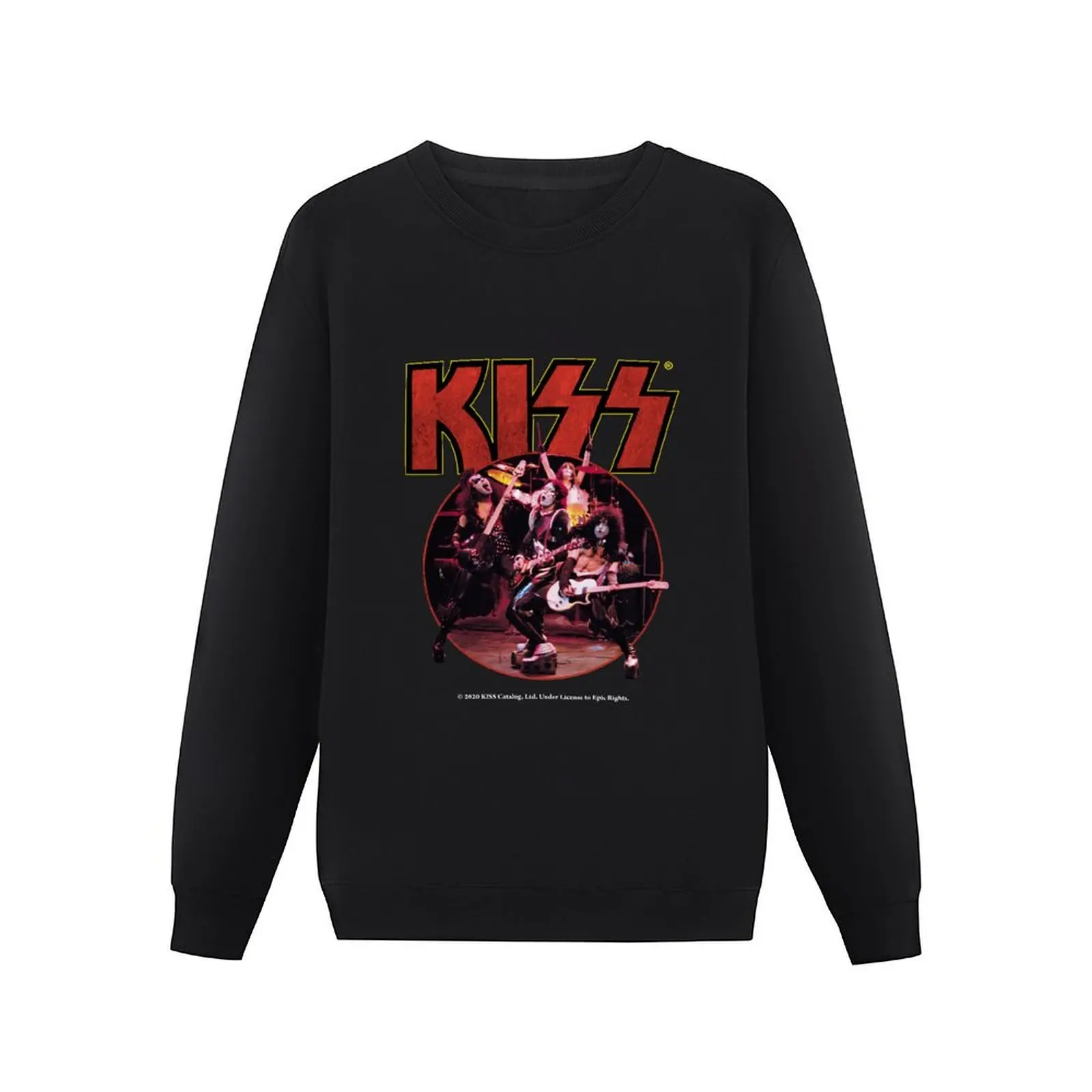 Kiss Band Pullover Hoodie men's winter sweater blouse oversize sweatshirt