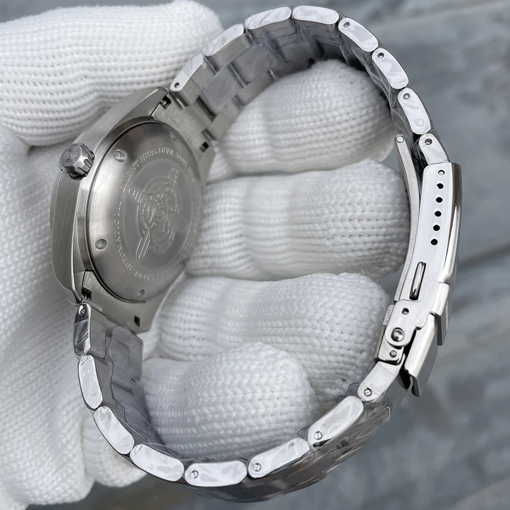 ساعة يد ميكانيكية عصرية فاخرة SF751 رسمية من STEELFLIER NH35 حركة مضيئة للغاية 20Bar مقاومة للماء ساعة غوص كلاسيكية