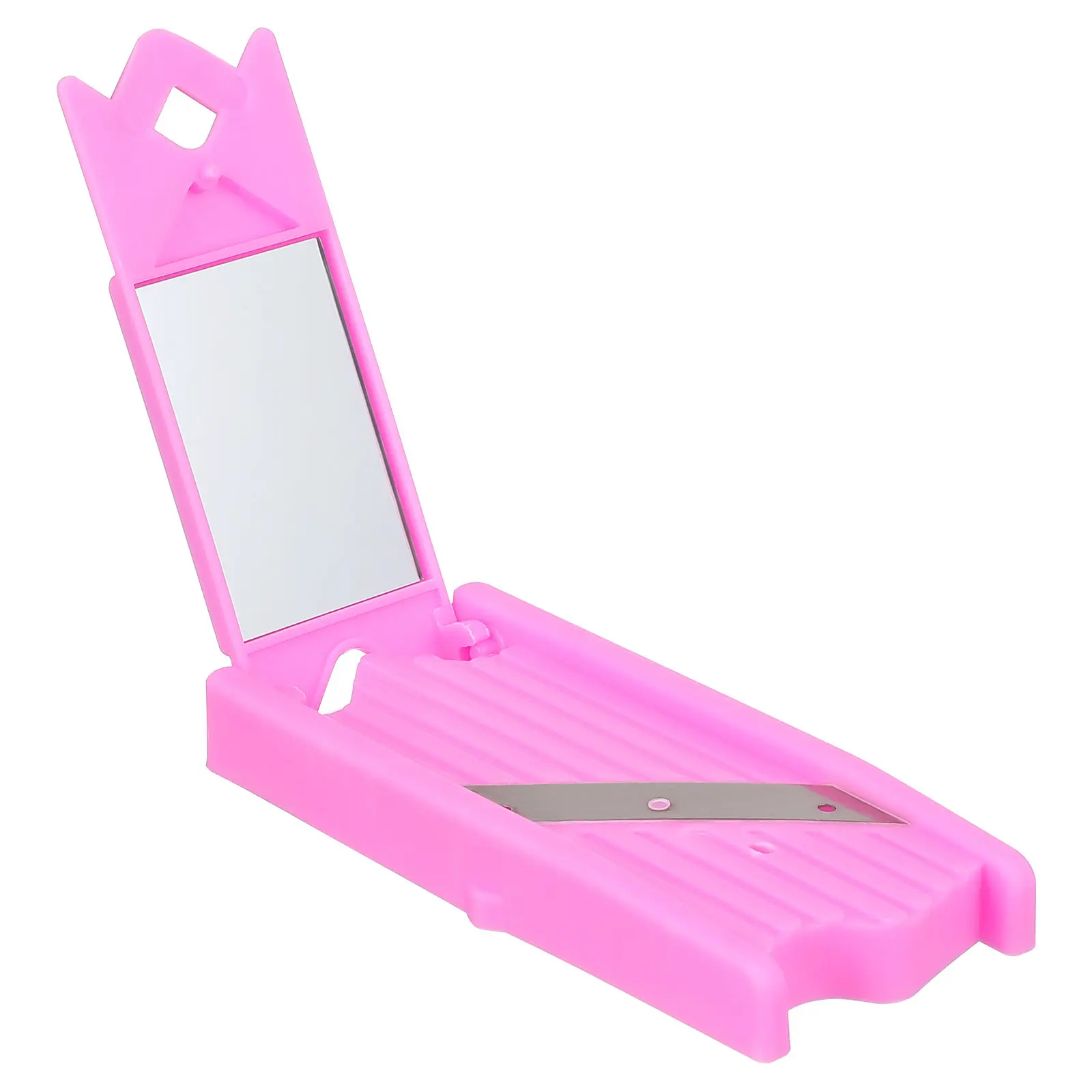 Cucumber Slicer with Mirror Dual Material ABS Stainless Steel for Moisturizing Facial Masks Thin Slicing Vegetable Fruit Cutting