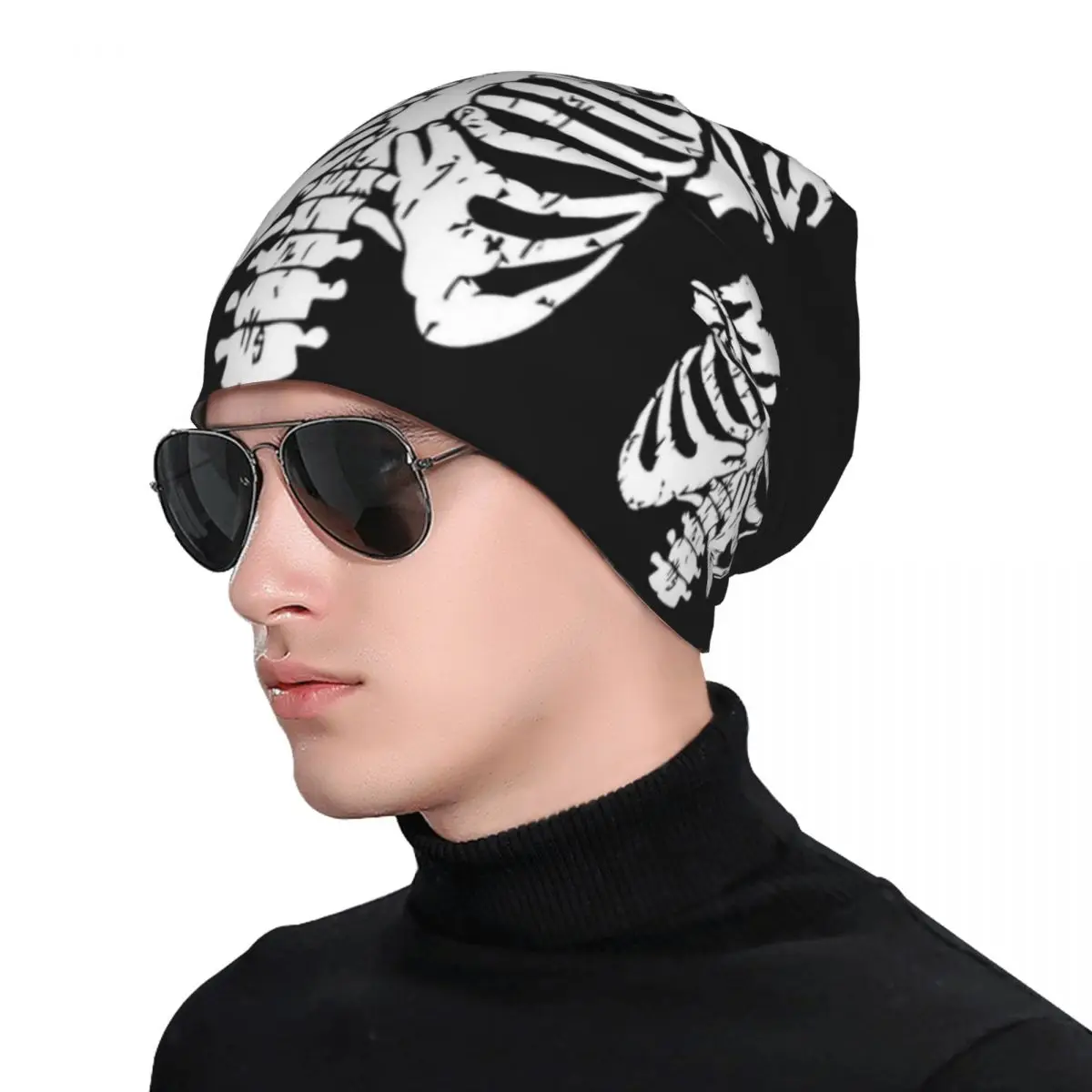 Misfits-gorro cálido Unisex con calavera para hombre y mujer, gorro de invierno para exteriores