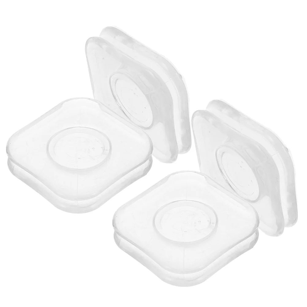 

4Pcs Car Mobile Phone Holder Sticky Silicone Gel Pads Reusable Anti Slip Pads Dashboard Cable Organizer Home Office