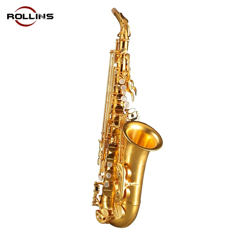 French Origin Popular Grade Classic Structure 24K Gold Lacquer RSA-X10-II Alto Saxophone