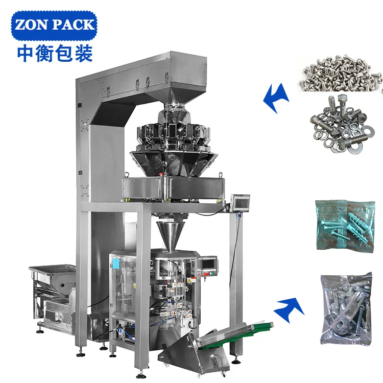 

Automatic Small Screws Counting Packaging Scale Bolt and Nut Weighing Packing Machine