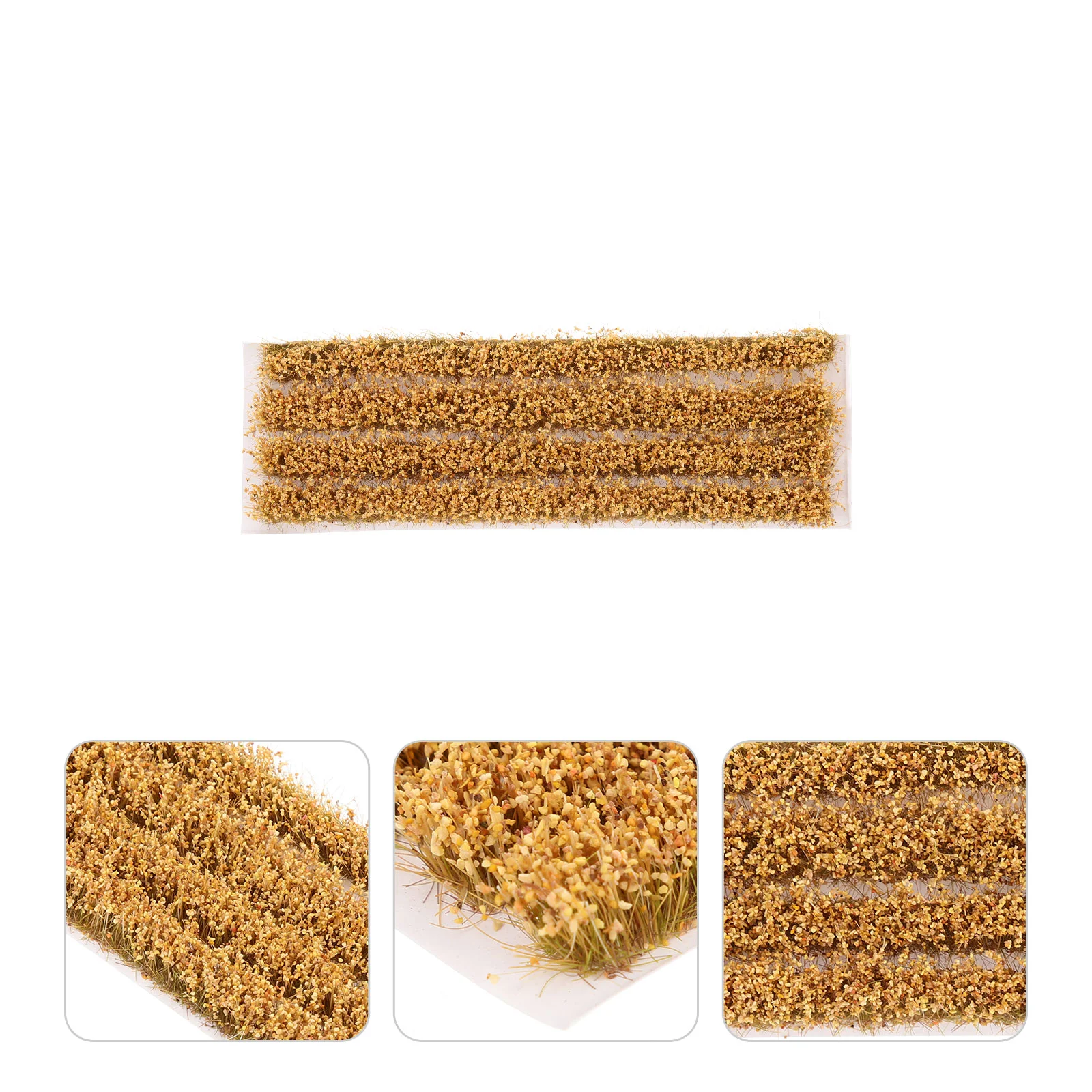 Toy Room Scenario Model Grass Faux Plant Static Applicator Plastic Terrain Wheat Landscape Decor