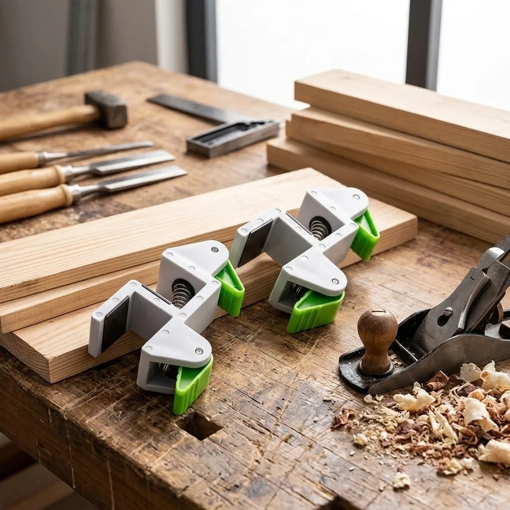 Woodworking Cabinet Positioning Clamp Quick Scribing Jig For Shelf Pin Drilling Guide DIY Furniture InstA'llation Tool 3 4PCS Se
