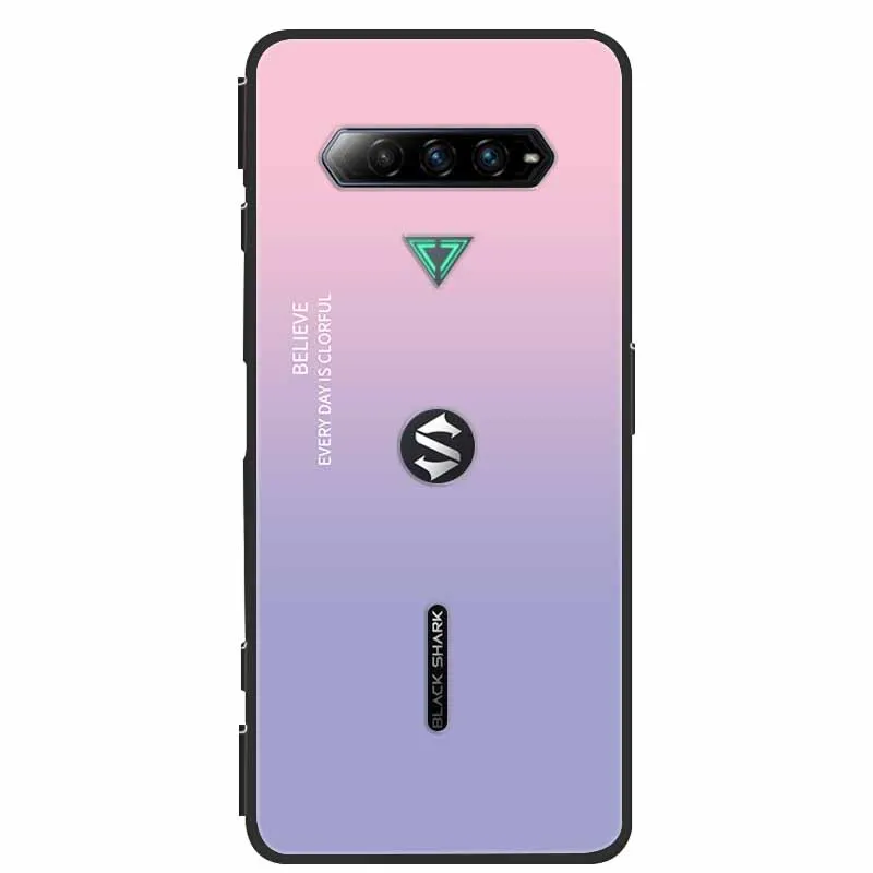 For Xiaomi Black Shark 4S Pro Phone Case Cover Black Silicone Soft Back Cover Cases For Xiaomi Black Shark 4 Pro Case Shark4 Bag
