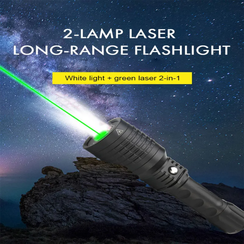 Handheld LED Flashlight  for Outdoor and Household Use