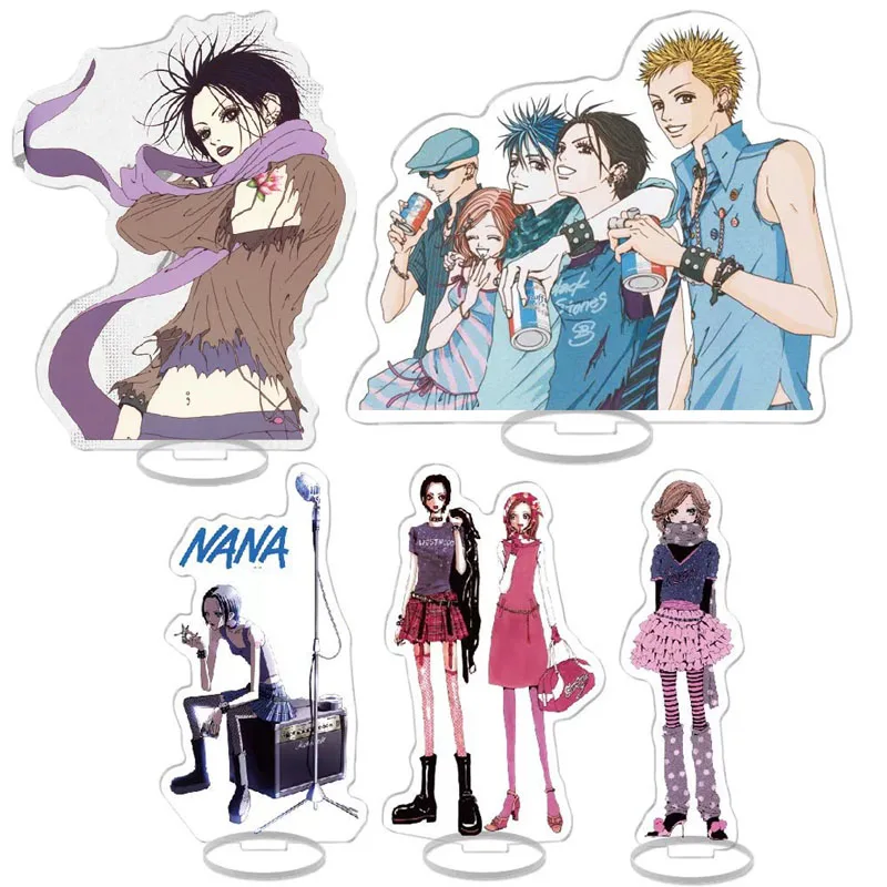 Fashion Cool Girl Anime NANA Acrylic Stand Oosaki Nana Komatsu Hachi Okazaki Shinichi Figure  Action Model Plate Standing Gift