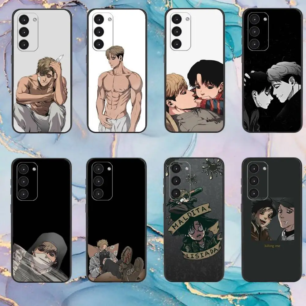 

Killing S-Stalking Manga Phone Case For Samsung Galaxy A73,A72,A71,A70,A53,A52,A51,Others Soft Black Cover