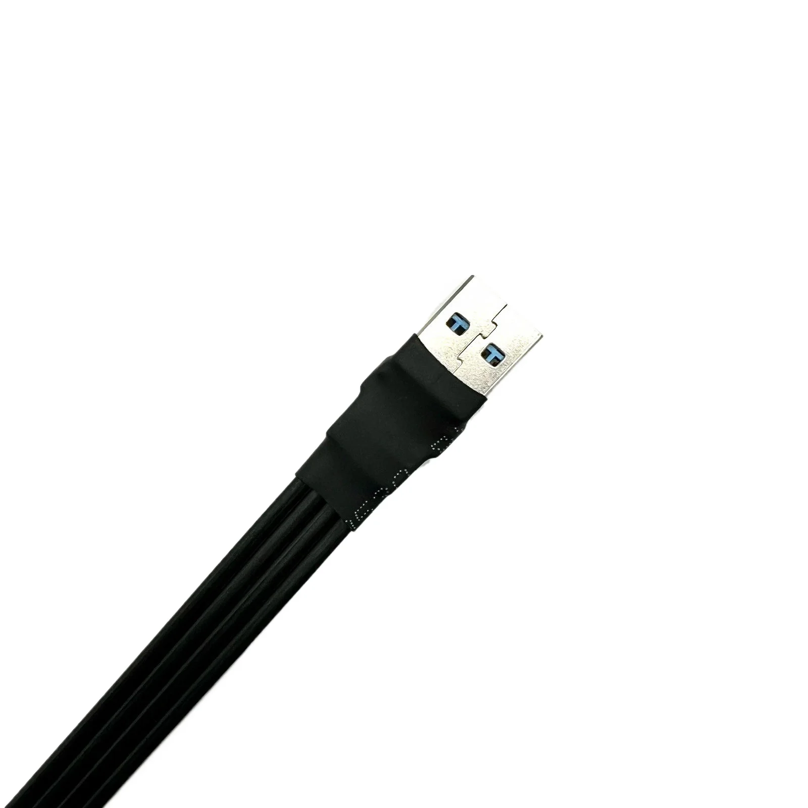 ADT-Link  5Gbps USB 3.0 Bend Male-to-Male Type-A to Micro-B Flat and Slim Extension Cable High-Speed Right-Angle Shielded Cable