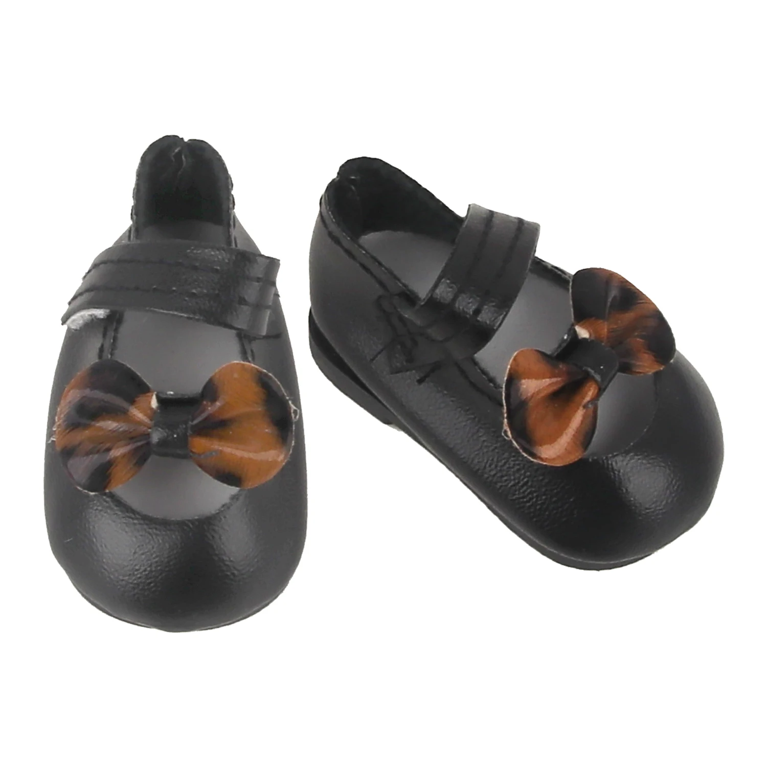 5.5 أحذية دمية PU Bowknot أحذية لطيفة لدمى فتاة أمريكية وOG مقاس 14 بوصة حذاء لامع لدمية القطن نانسي ليزا باولا رينا 30-35