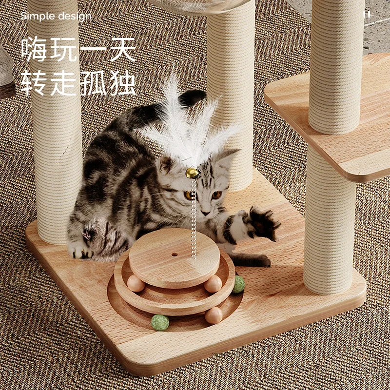 Cat Climbing Frame Baby Cat Space Capsule Cat Nest One Does Not Occupy An Area Toy Kitten Small Apartment Pet Furniture