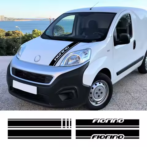 Van Hood Sticker For Fiat Fiorino 127 147 Panorama Qubo Combi Car Graphics Stripes Kit Decor Decal Camper Vinyl Auto Accessories