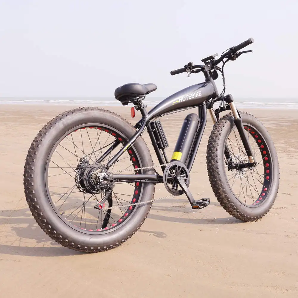 2 Wheels Fat Electric Bike Beach Snow E-bikes Electric Bicycles Adult 250W 350W 500W Motor E Bike