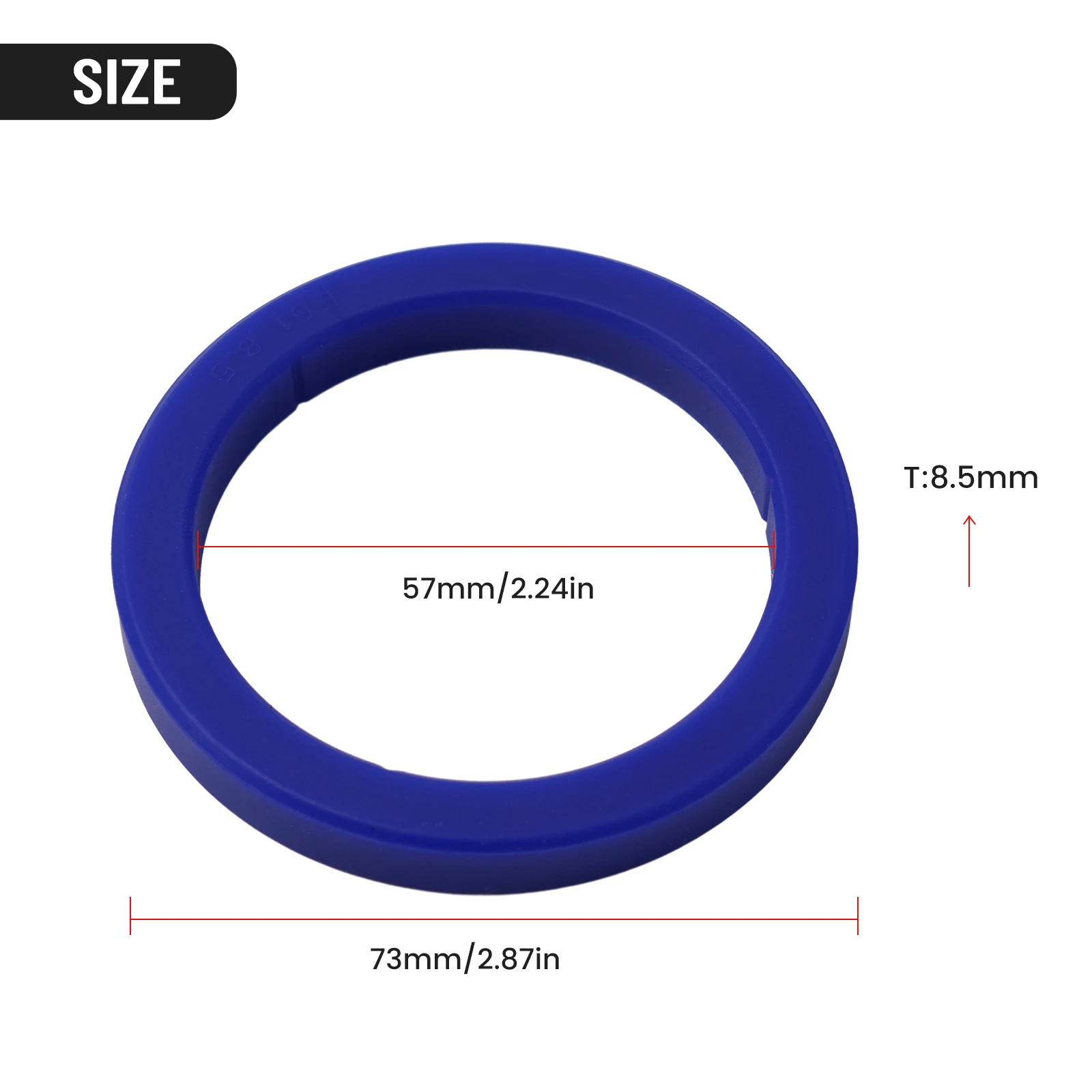 E61 Silicone Group Gasket 8.0mm Group Head Kit For Gaggia Coffee Machines O-Ring Gasket Coffeeware Leak-Proof Seal 73x57x8 Mm
