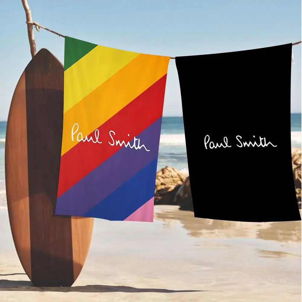 S-Smiths fashion P-Pauls Microfiber Printed Beach Towel Mountain Climbing Yoga Beach Swimming Running Absorbent Soft Towel