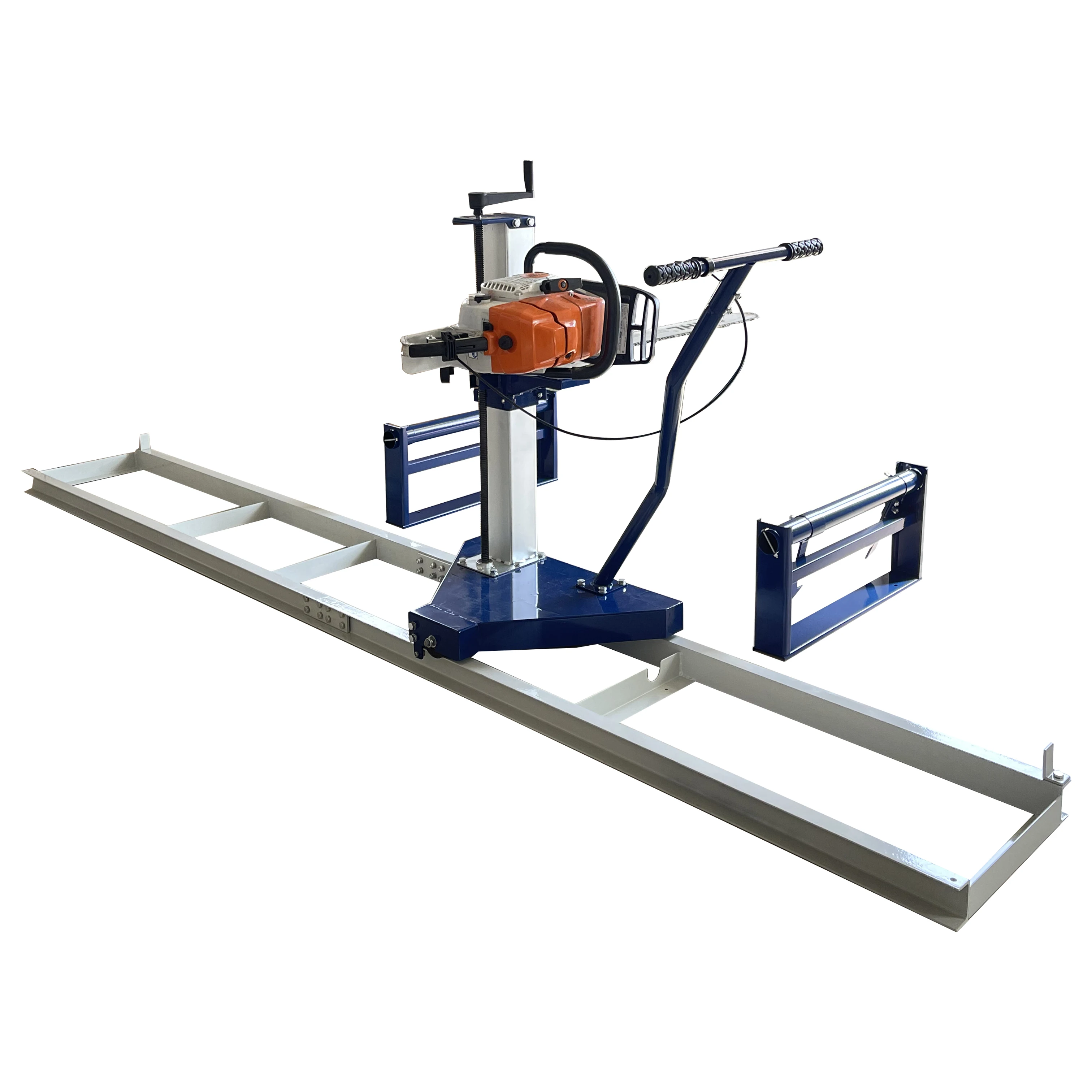 

New Model of Portable Chainsaw Stand,sawmill with Rail
