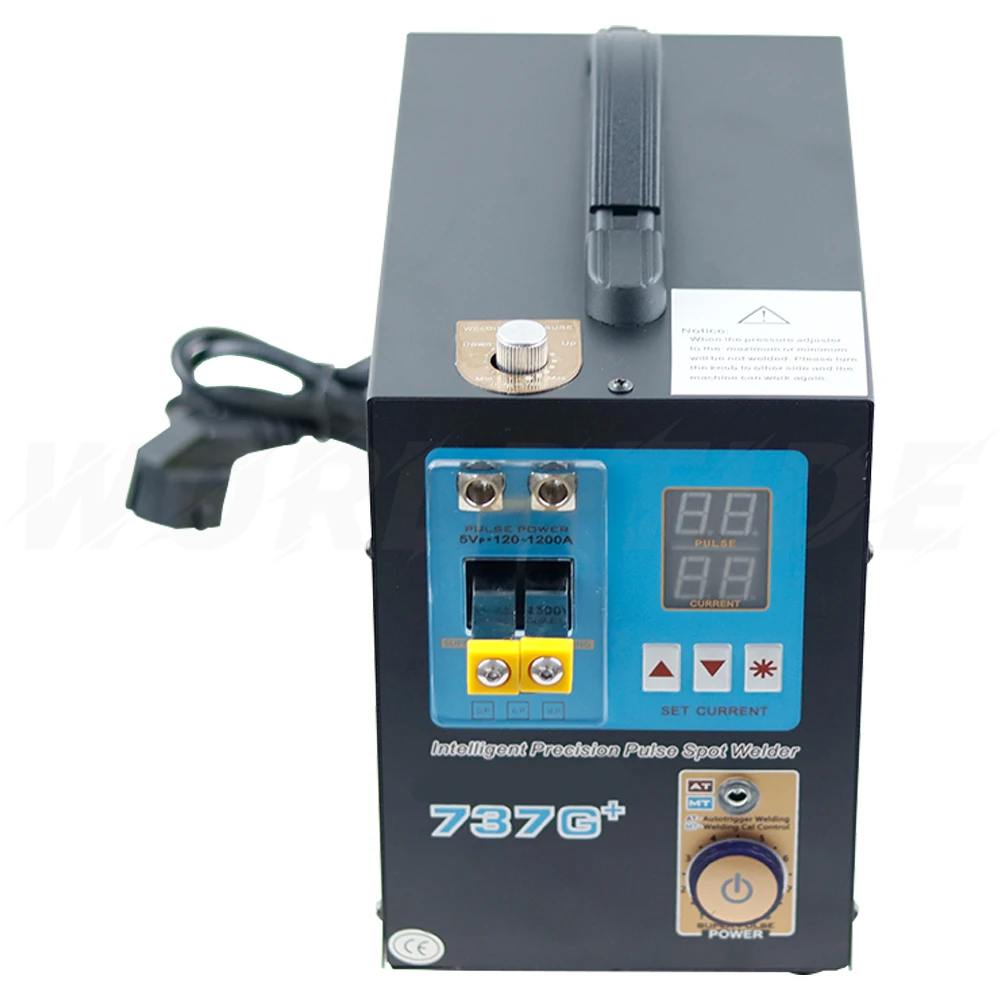 SUNKKO737G+ Intelligent Precision welding large-battery DIS inductive hand-held dual-function battery spot welding machine