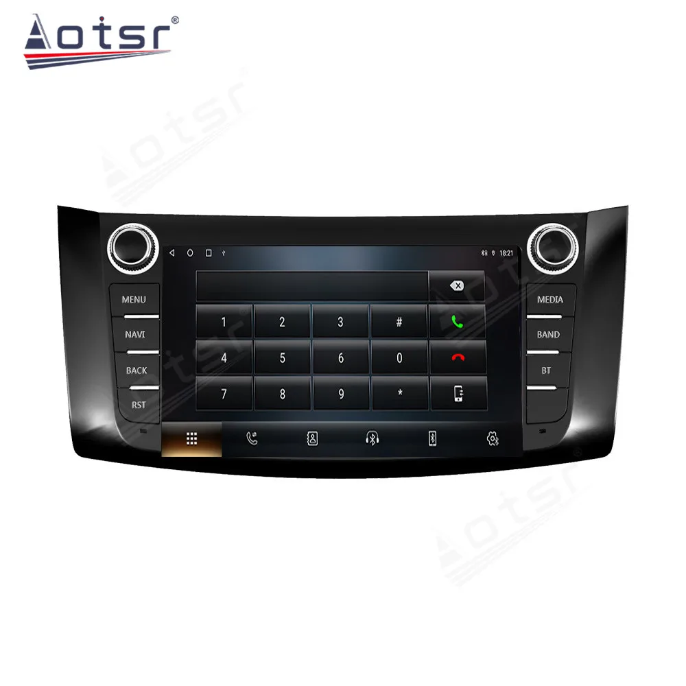 8”For Nissan Sylphy 2012-2017 car auto carplay Android GPS navigation touch screen multimeidia player readio wireless head unit