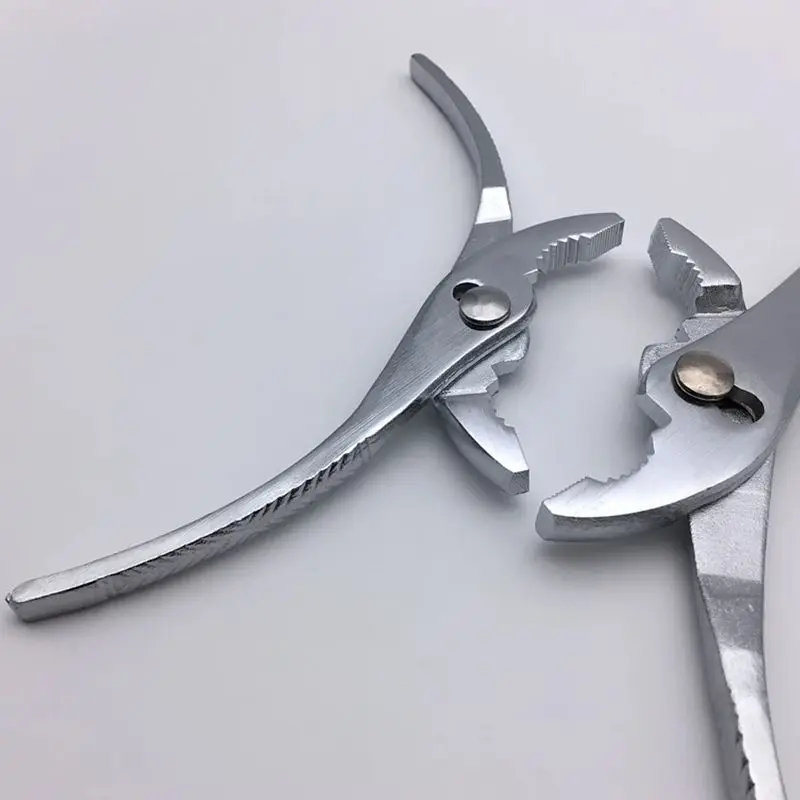 6/8 inch walnut tiger pliers wire cutting pipe slip joint pliers scissors household hand repair tool multi-function accessories