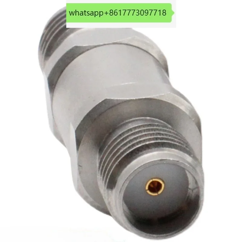 2.4MM female to SMA female millimeter wave high-frequency adapter 26.5GHZ stainless steel test head