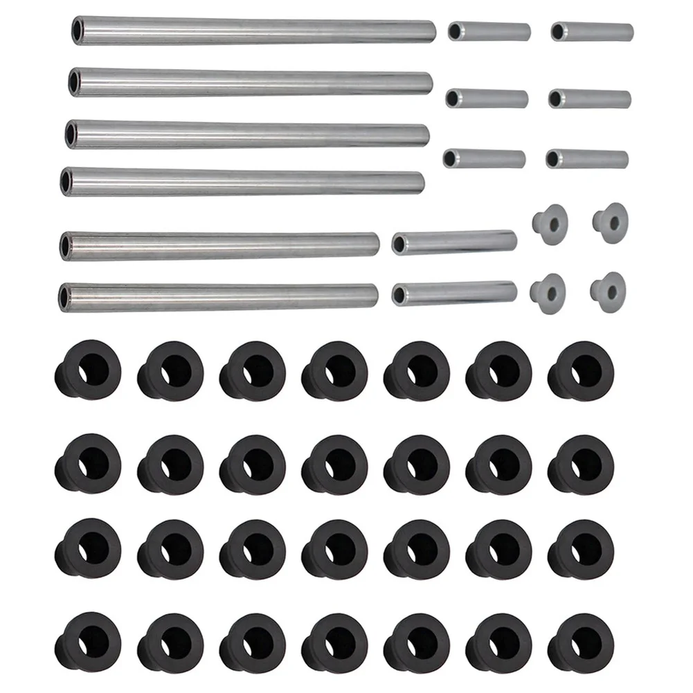 

Full A Arm Bushings Kit for For POLARIS For RZR 800 2008-2014 46 pcs For HDPE with Extended Steel Inner Sleeves for Durability