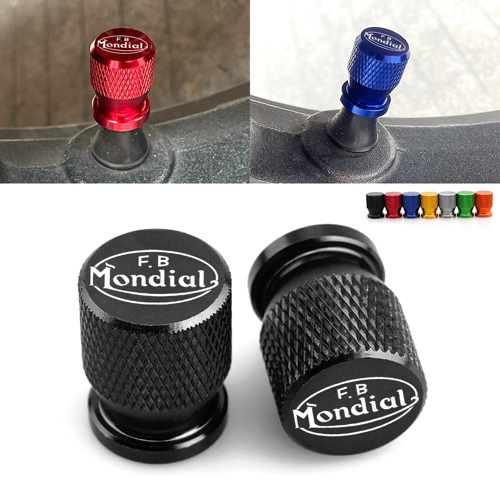 Wheel Tire Valve Cap Stem Cover For Fb Mondial Flat Track Hps 300 Hipster Pagani 1948 Sport Classic Smt Smx 125 Enduro Motard