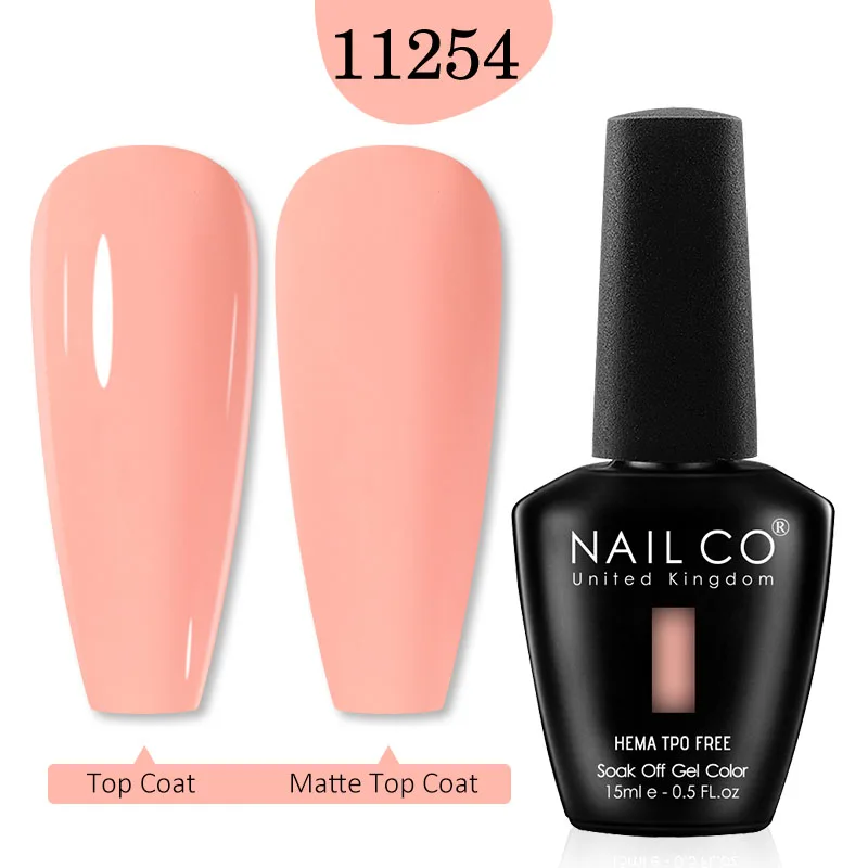 NAILCO Rode Kleuren Serie 15ML Nagelgel Polish Nagelbenodigdheden Semi Permanent Voor Nail Art Manicure Losweken LED UV hybride Vernis