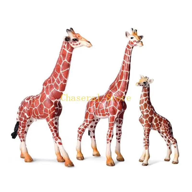 E7CE Wildlife Animal Model Figuras Realista Toy Creature for Kids and Collectors Presente coleção decorativa brinquedo