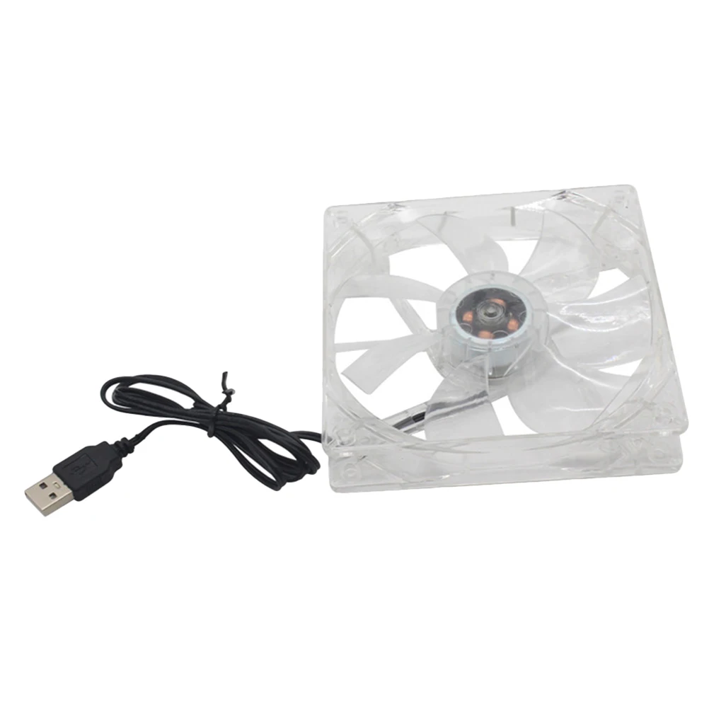 

12Cm Usb Cooling Fan For Router Set Silent Heat Dissipation Computer Chassis Air Cooler Accessory Game Console