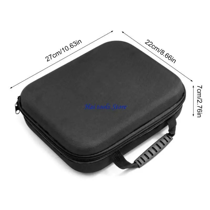 X37E Large Tool Bags with Zippers Waterproof Oxford Cloth Tool Bag Portable Hand Multipurpose Heavy Duty Tool Bag