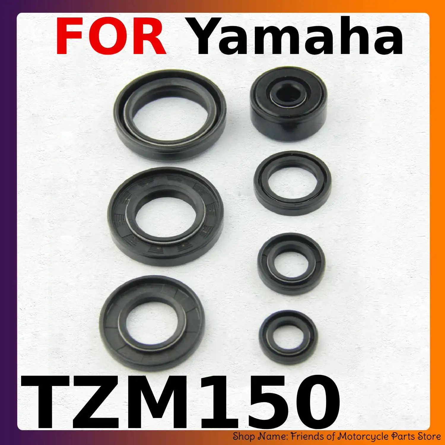 Engine oil seal is used Fit for Yamaha TZM150 Engine Oil Filter Housing O Ring Seal