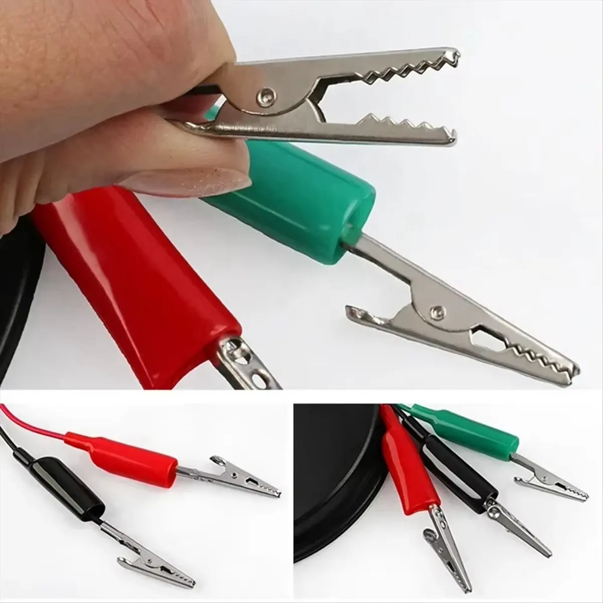 Automotive Car Multimeter Connection Accessories Test Line Extension Wire Reel Retractable Test Leads for Cars Boats