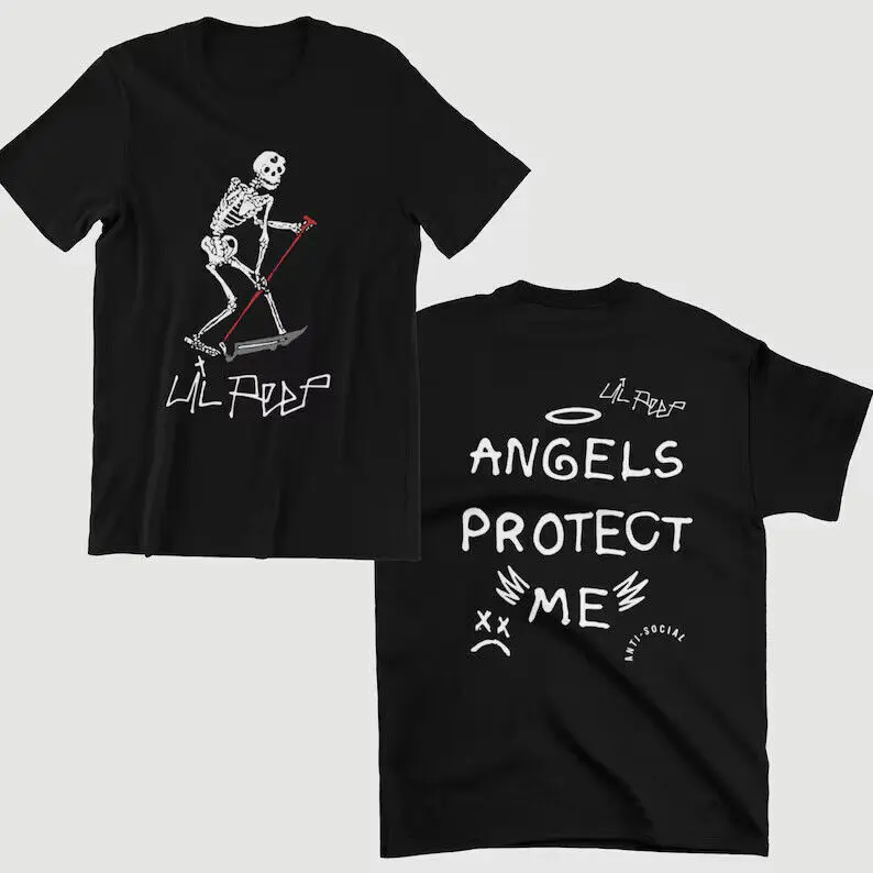 

Футболка унисекс Lil Peep, Crybaby Tee, Rapper Merch