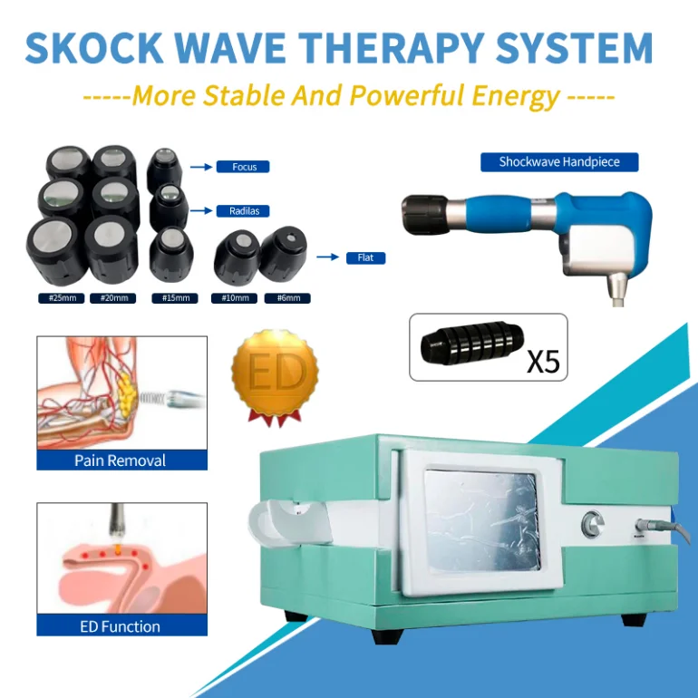 

Shock Wave Therapy Machine For Pain Relief Treatment Physiotherapy