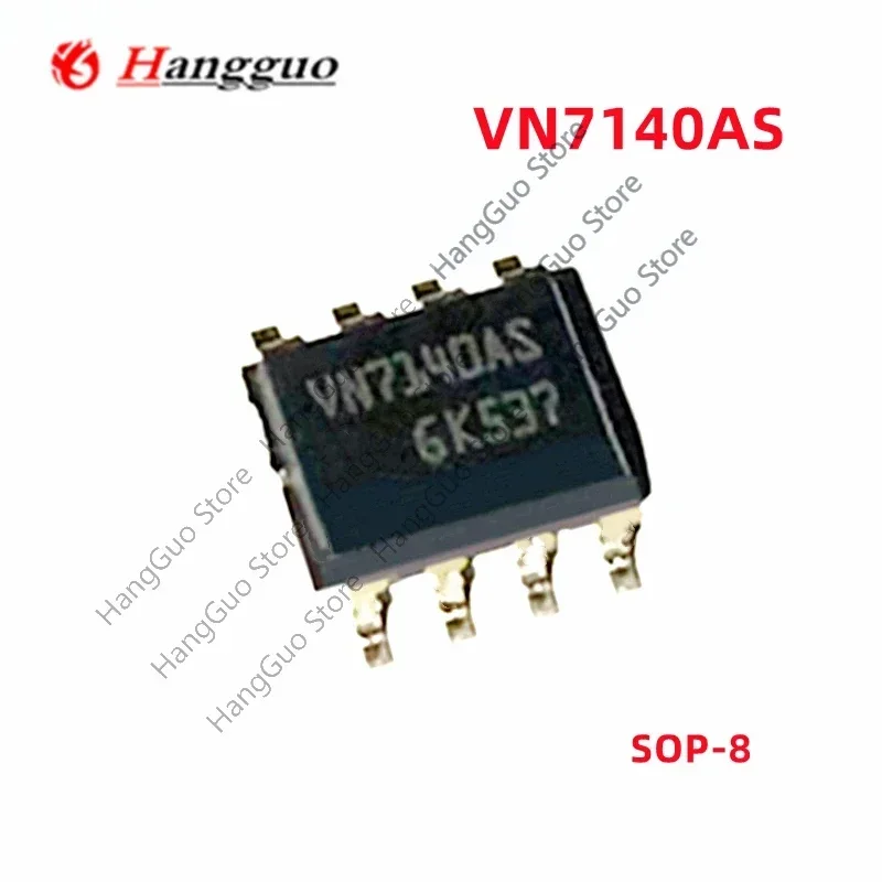 2PCS/Lot  VN7140AS SOP-8  For Audi A6L C7 air Conditioning Panel Vulnerable Driver Chip