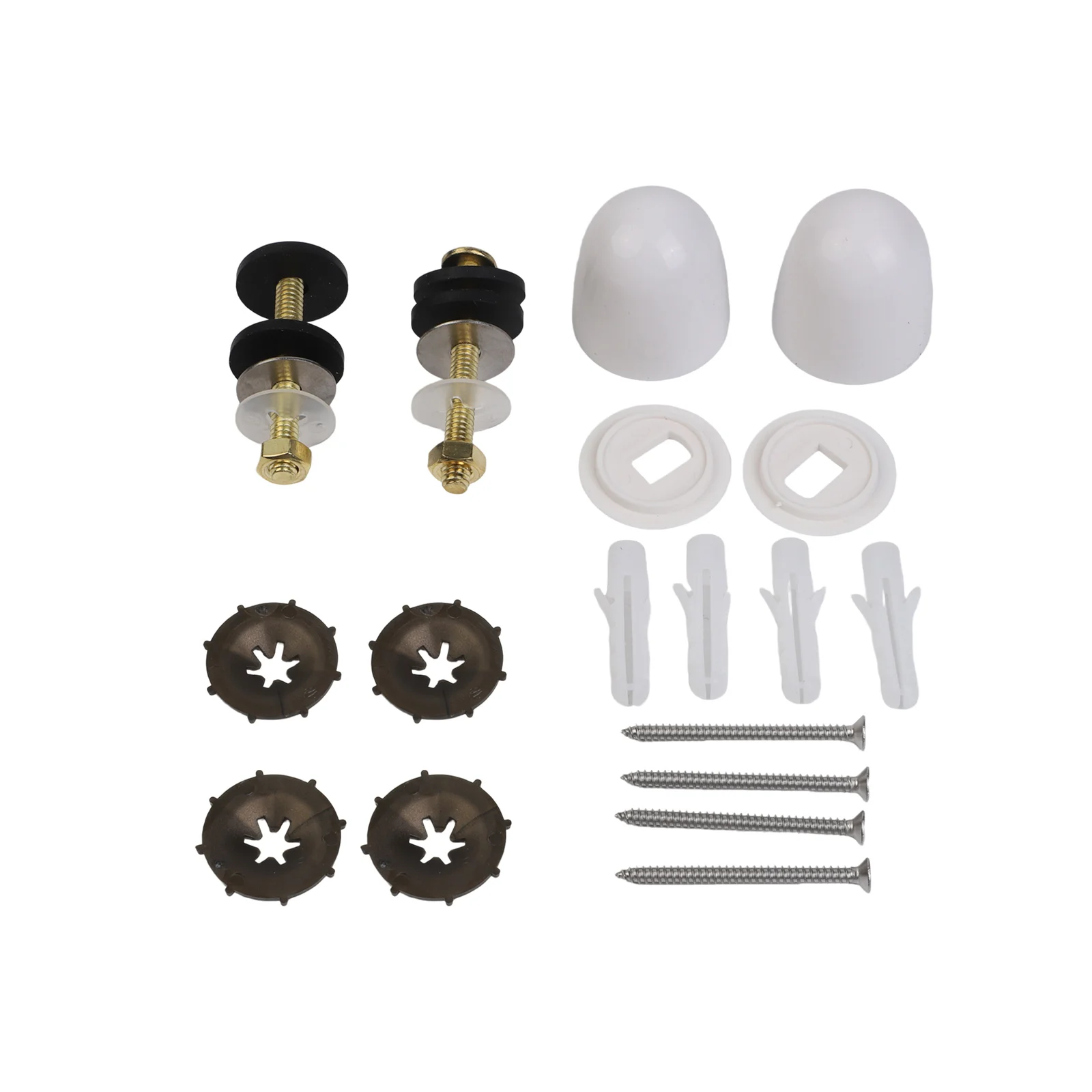 For Replacement Toilet Flange Installation Screws Repair Projects Part Easy Installation Firm Installation Bolts