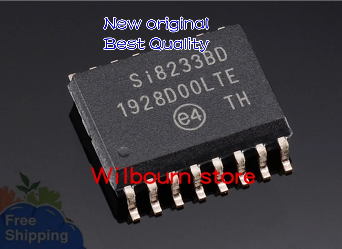 10PCS~50PCS/LOT SI8233BD SI8233BD-D SI8233BD-D-IS SI8233BD-D-ISR SOP16 100% New Spot stock