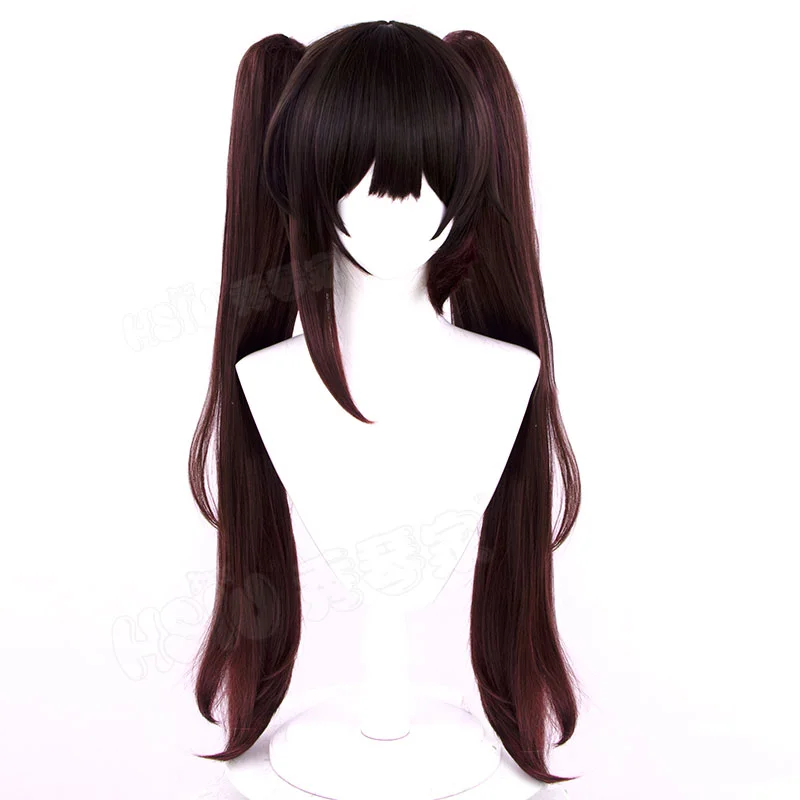 ゲーム Honkai スターレールスパークルコスプレウィッグスパークルコスプレダブルポニーテールスタイルウィッグコミコンパーティー大人女性男性