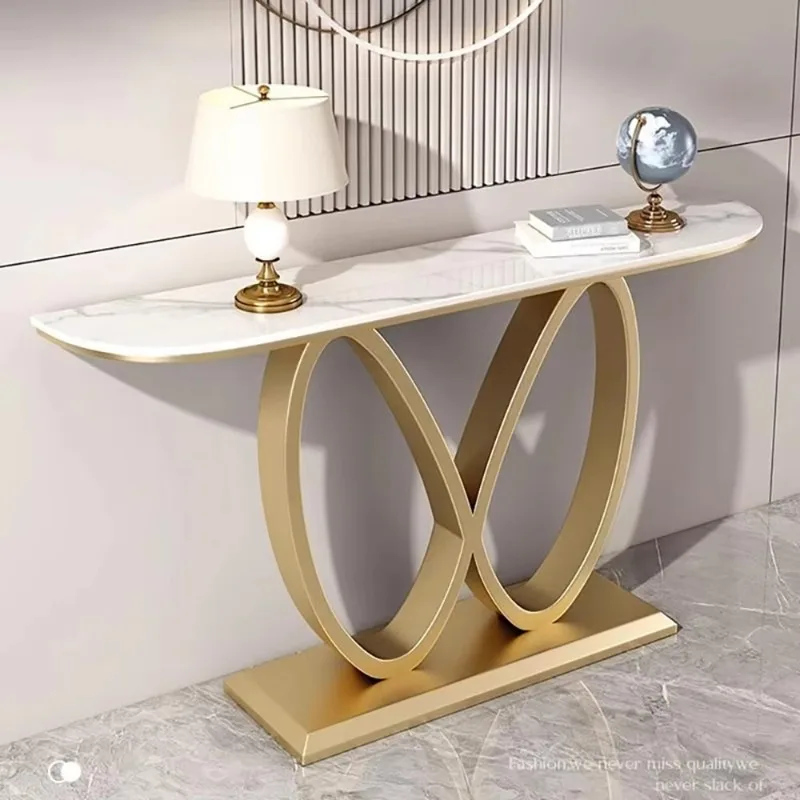 

Hallway Vintage Console Table Metal Luxury Beauty Aesthetic Console Table Modern Minimalist Tavolo Soggiorno Home Furniture